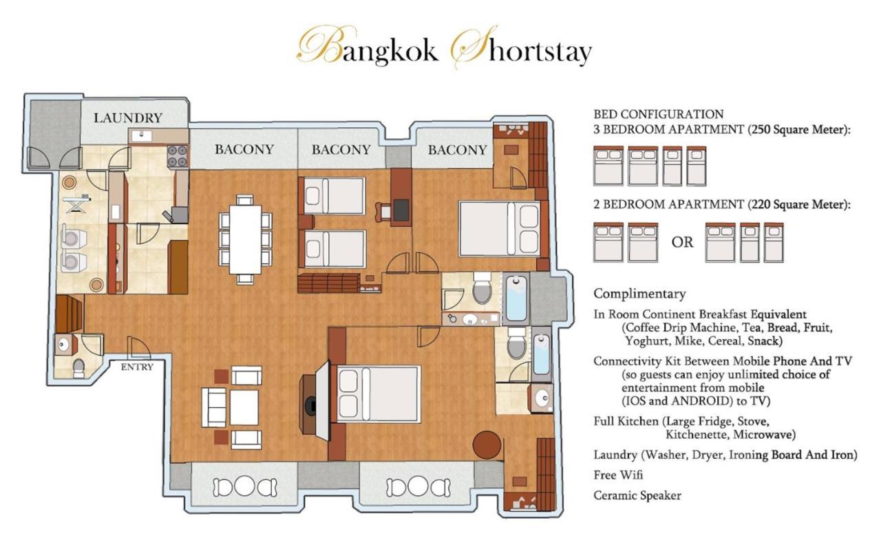 Bangkok Shortstay, 2-3Br Sukhumvit Εξωτερικό φωτογραφία